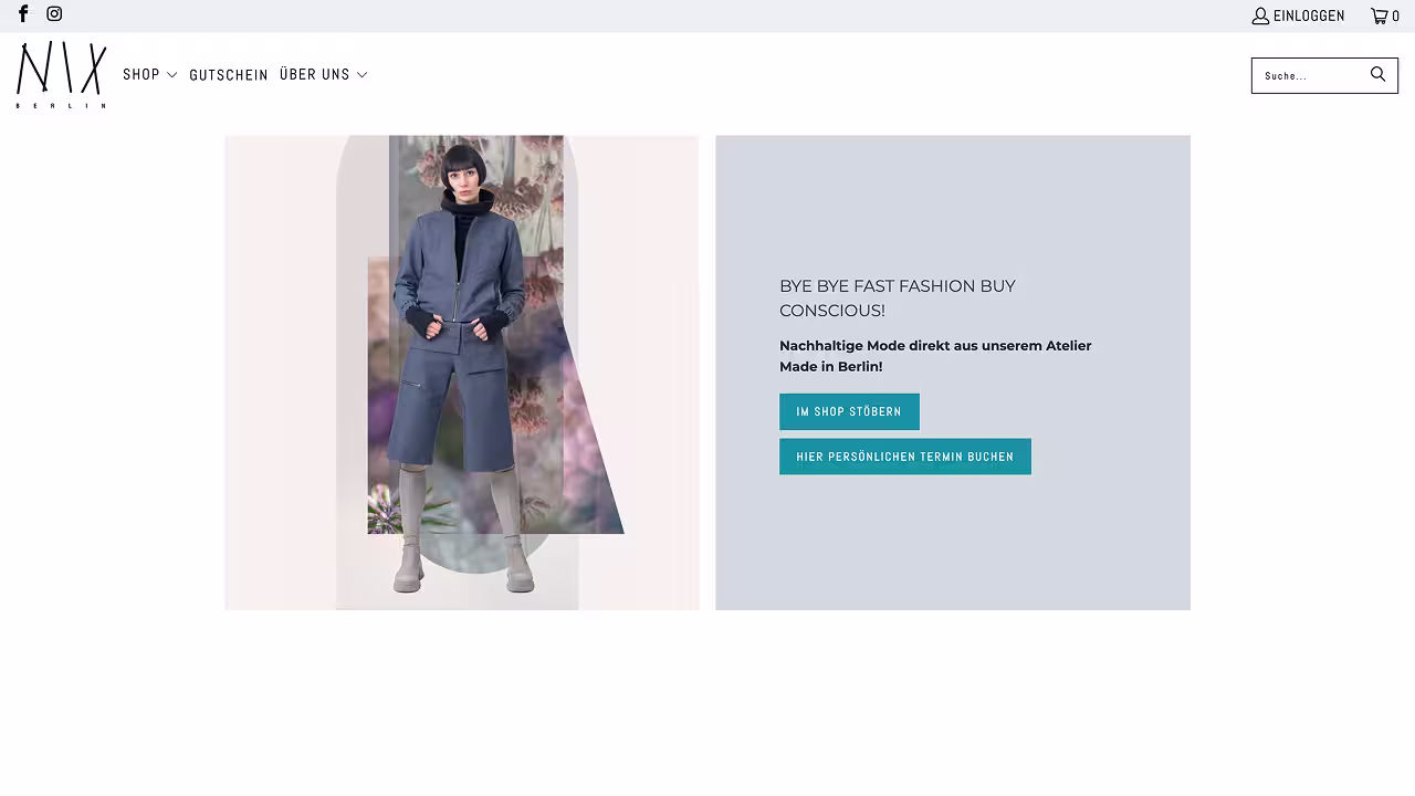 NIX — Shopify Projekt