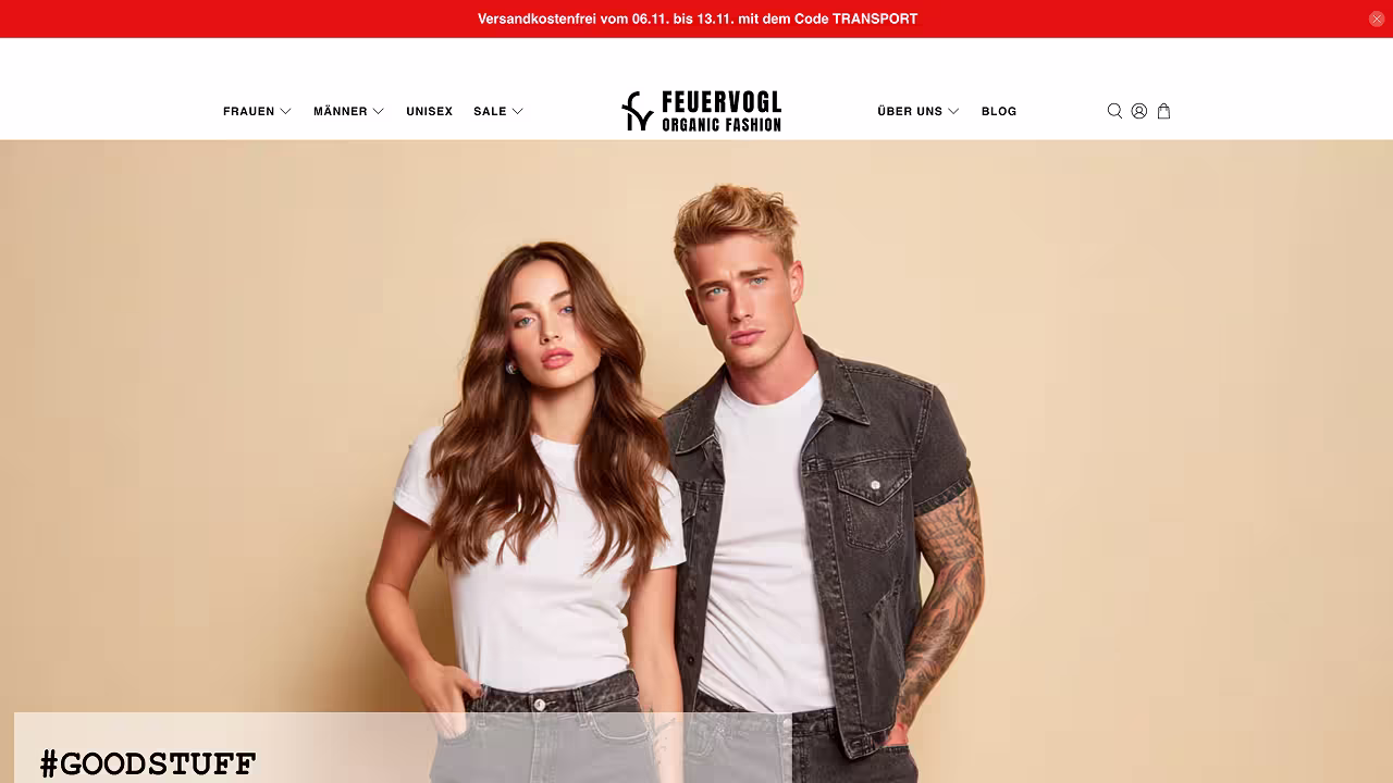 Feuervogl — Shopify Projekt